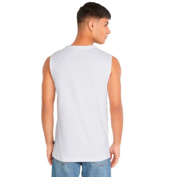 PUMA Essentials + Rainbow Sleeveless Men's Tee - Picture 2 of 3